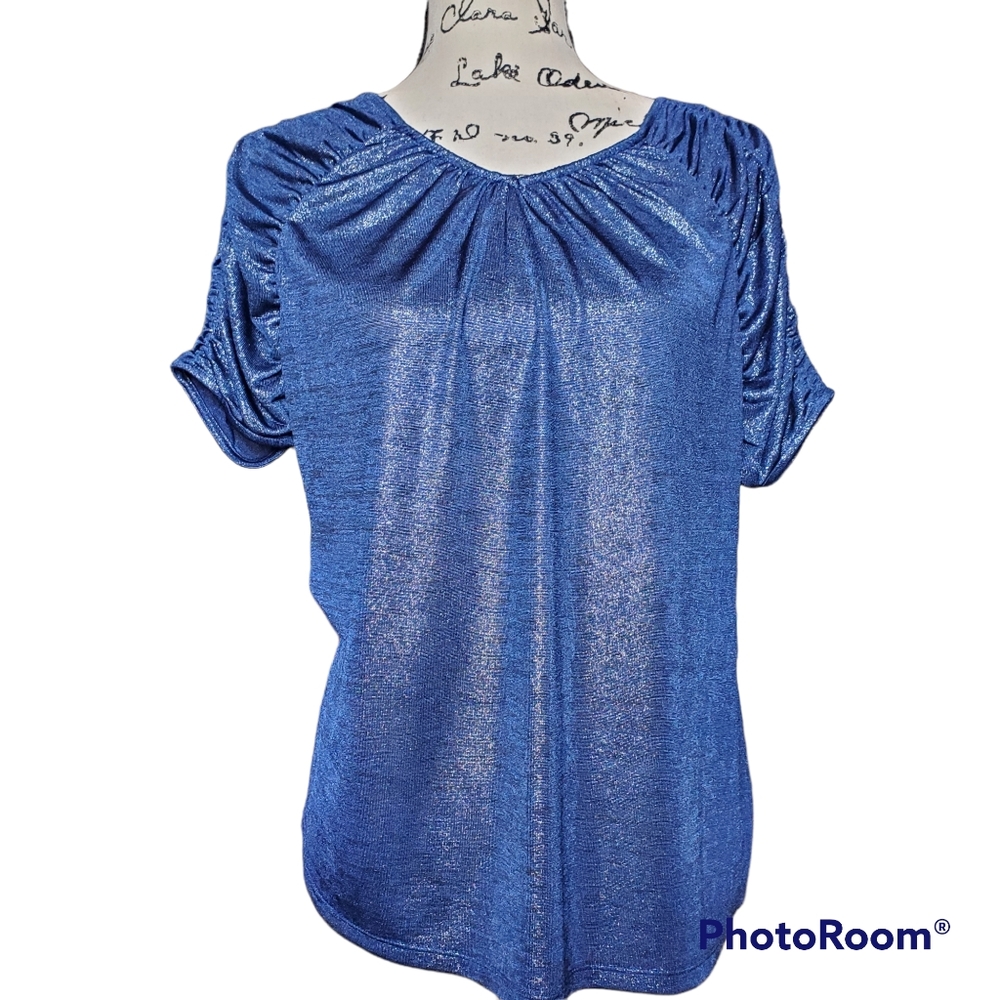 New Jennifer Lopez Blue Top M